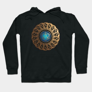 Magical Tabletop RPG D20 Dice Hoodie